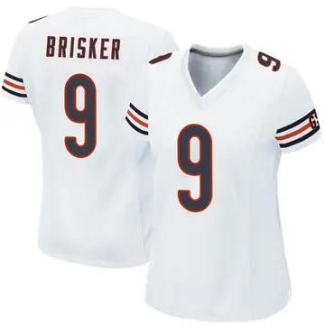 Women's Jaquan Brisker Chicago Bears Game White Jersey