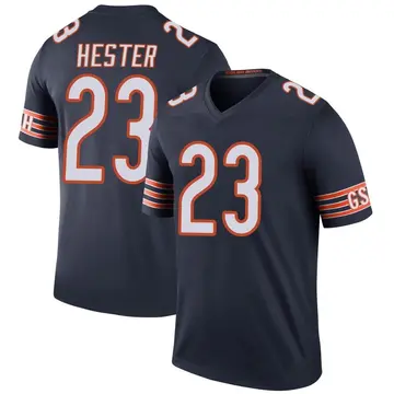 Youth Devin Hester Chicago Bears Legend Navy Color Rush Jersey ...