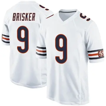 Youth Jaquan Brisker Chicago Bears Game White Jersey