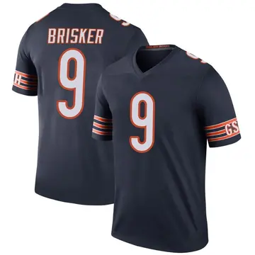 Youth Jaquan Brisker Chicago Bears Legend Navy Color Rush Jersey